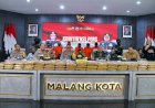 Polresta-Malang-Kota-Kota-Berhasil-Gagalkan-Pengiriman-Ratusan-Kilogram-Ganja-Jaringan-Antar-Provinsi