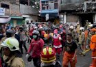 Aksi-Heroik-Kapolsek-Kemayoran,-Hingga-Tangan-Terluka-Saat-Lindungi-Petugas-Evakuasi-Korban-Kebakaran-Terra-Drone