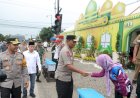 Kapolda-Jatim-Tinjau-Kesiapan-Posyan-Terpadu-Alun---alun-Kota-dan-Pospam-Kenanten-Mojokerto