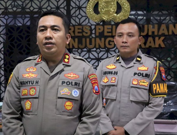 Polres Pelabuhan Tanjungperak Amankan Remaja Bersajam Begal Motor di Bulak Surabaya
