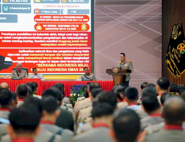Kapolri Tekankan Sinergi Lintas Institusi dalam Penutupan Pendidikan Sespim Polri Tahun 2025
