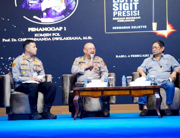 Bedah Buku Alter Ego Listyo Sigit Presisi Kalemdiklat Polri Reformasi adalah Proses Berkelanjutan dalam Demokrasi
