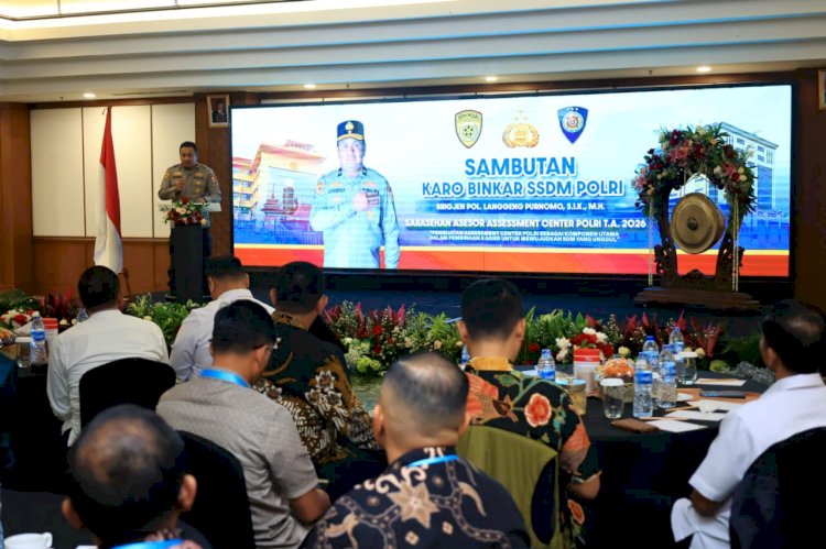 Perkuat Meritokrasi Polri Konsolidasikan Asesor Assessment Center