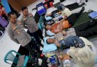 Jelang-Hari-Bhayangkara-ke-80,-Polresta-Sidoarjo-Gelar-Donor-Darah