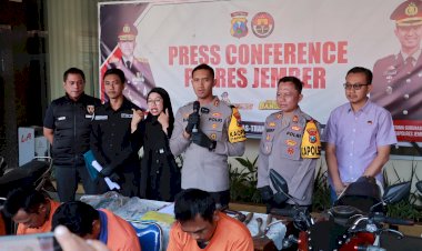 Polres-Jember-Amankan-Tersangka-Begal-Payudara-yang-Resahkan-Warga